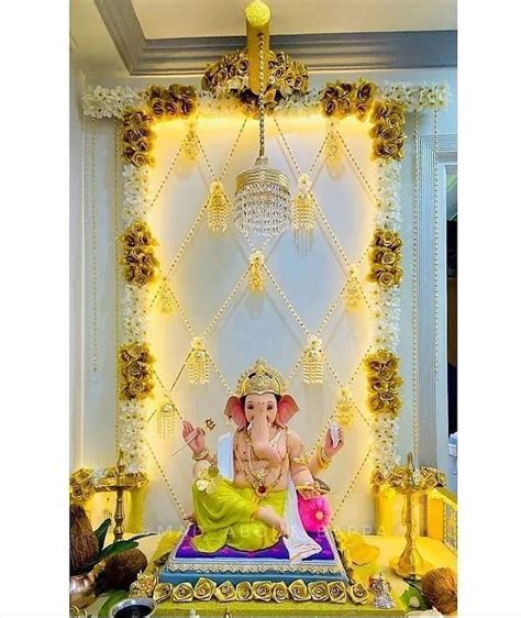 ganesh puja decoration ideas